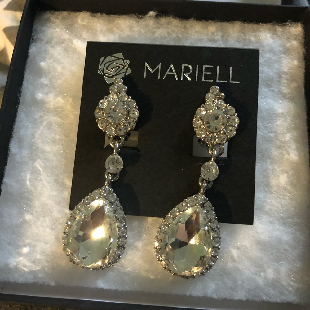 Mariell clip on earrings